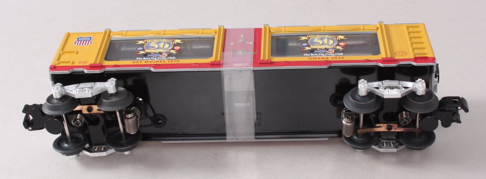 Lionel 2001100 O Gauge UP LCCA 2020 Convention Registration Mint Car LN/Box
