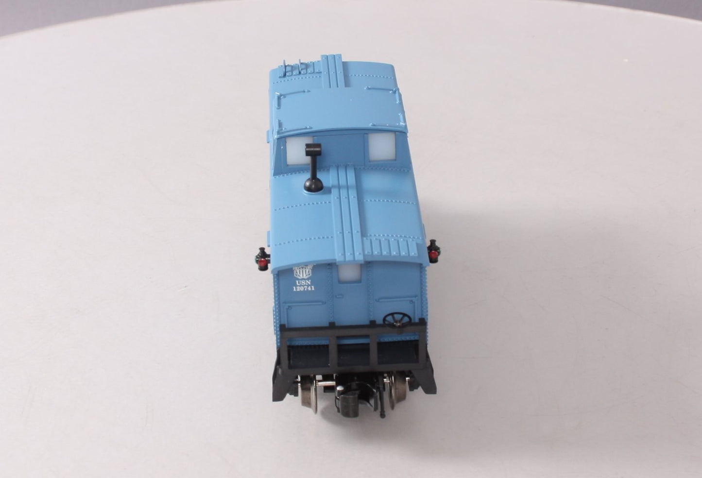 RMT CAB321 O Gauge U.S. Navy Caboose W/ Operating Marker Lights #120741