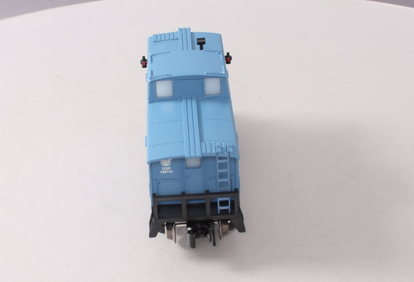 RMT CAB321 O Gauge U.S. Navy Caboose W/ Operating Marker Lights #120741