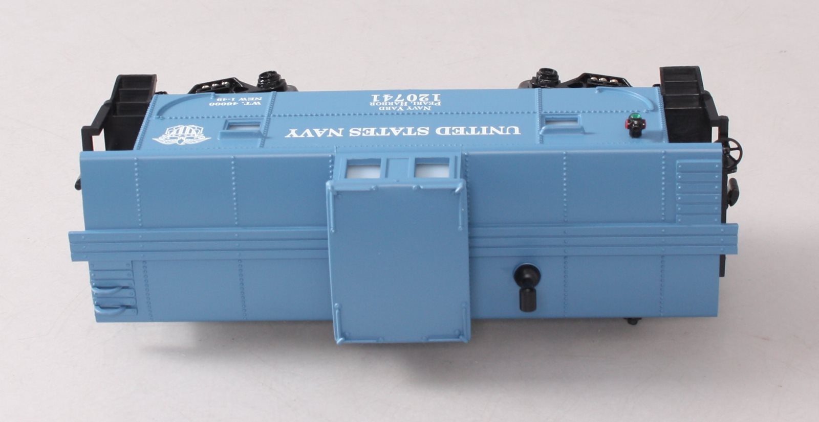 RMT CAB321 O Gauge U.S. Navy Caboose W/ Operating Marker Lights #120741