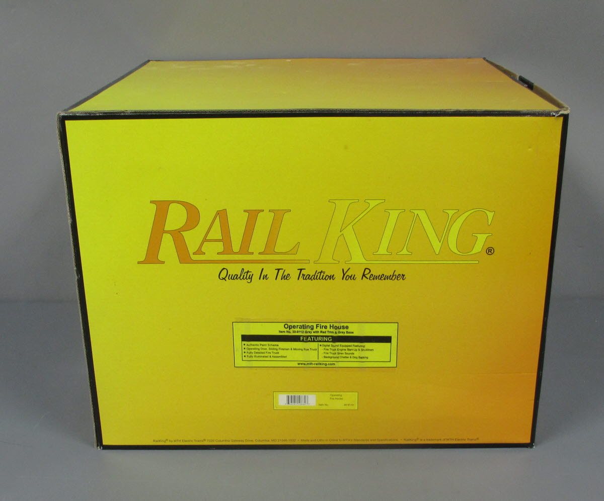 MTH 30-9112 Operating Firehouse NIB