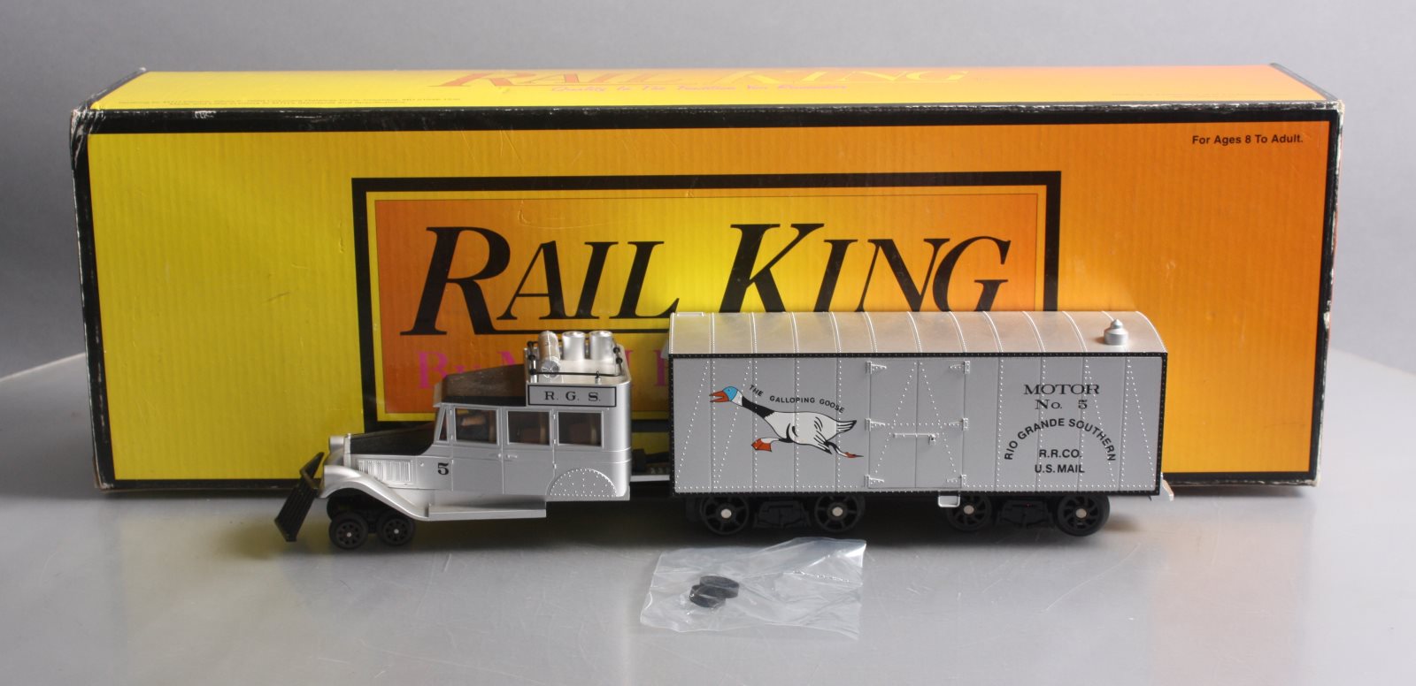 MTH 30-2890-1 RGS Galloping Goose Diesel w/PS2 – Trainz