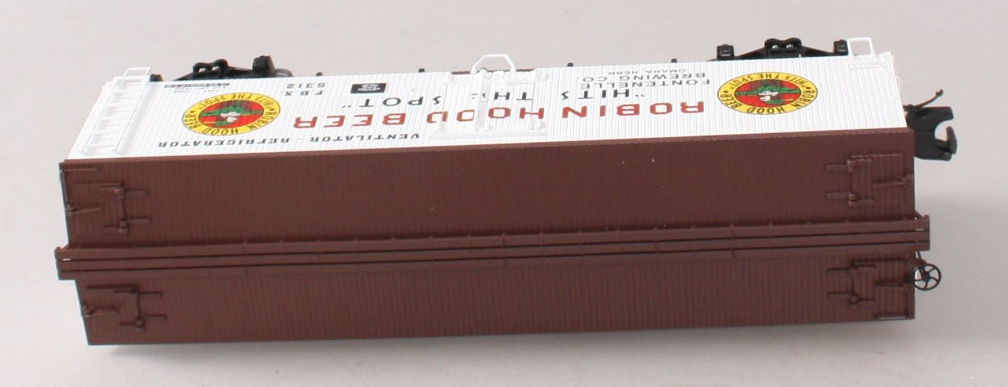 MTH 20-94300 O Gauge Robin Hood Beer Reefer Car #5312 LN/Box
