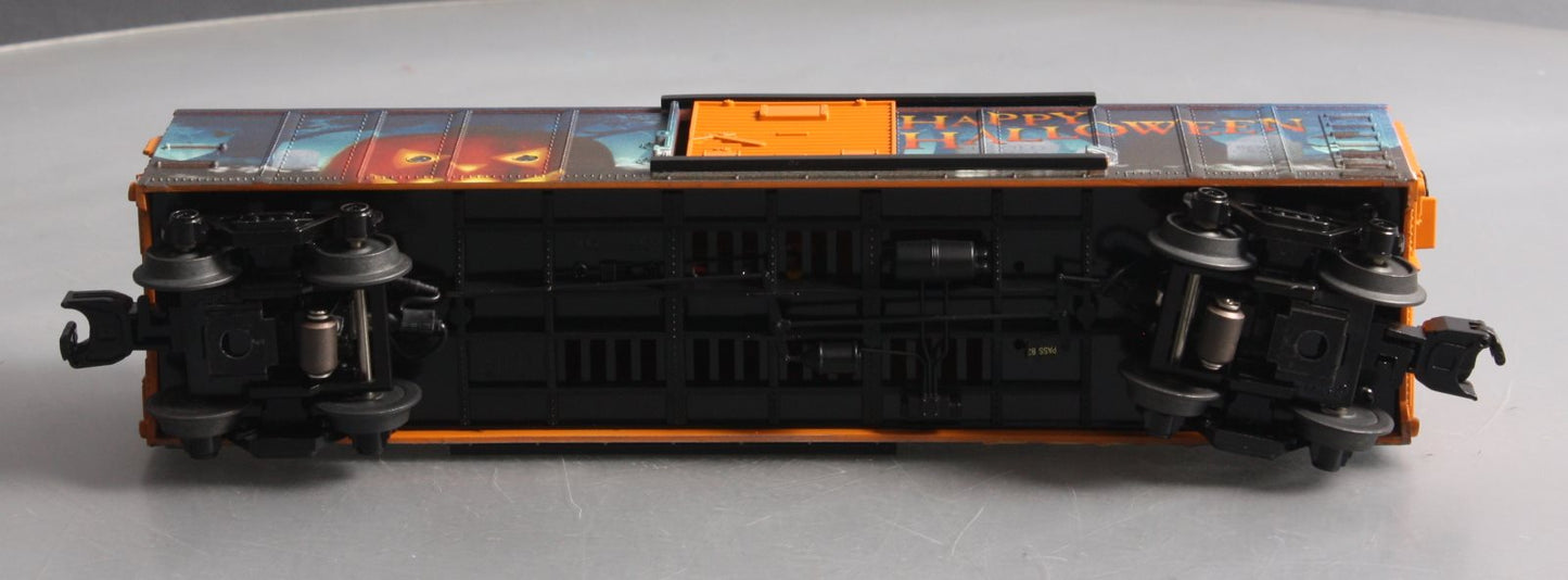 MTH 30-74887 O Gauge Halloween Boxcar w/Blinking LEDs LN/Box