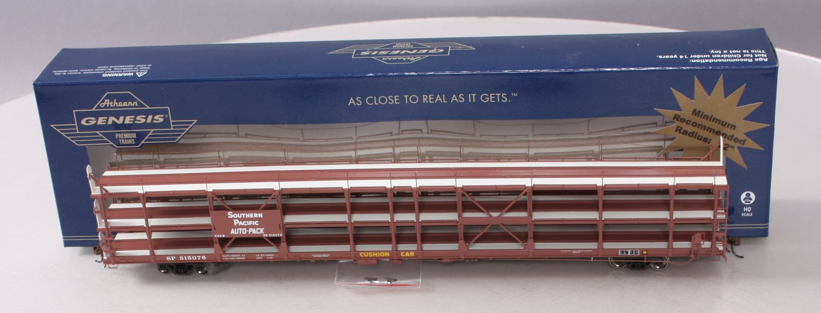 Athearn G69976 HO Southern Pacific F89-F Tri-Level Auto Rack #515076