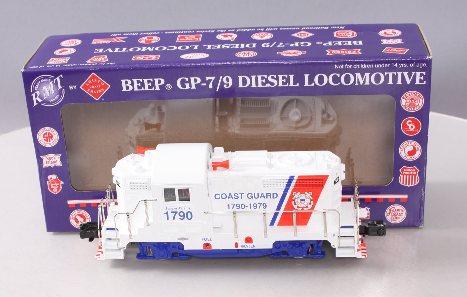 RMT 924461 O US Coast Guard BEEP GP7 Diesel Locomotive #1790