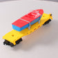 Lionel 6-26049 Disney Flat w/Speedboat Willy Boat LN/Box