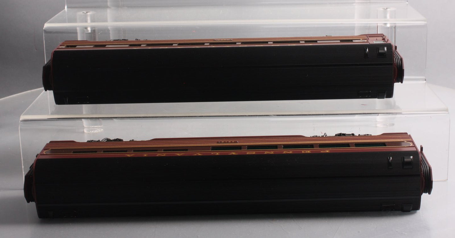Lionel 6-25760 O Pennsylvania 15" Aluminum Car Diner/Coach Set (2)
