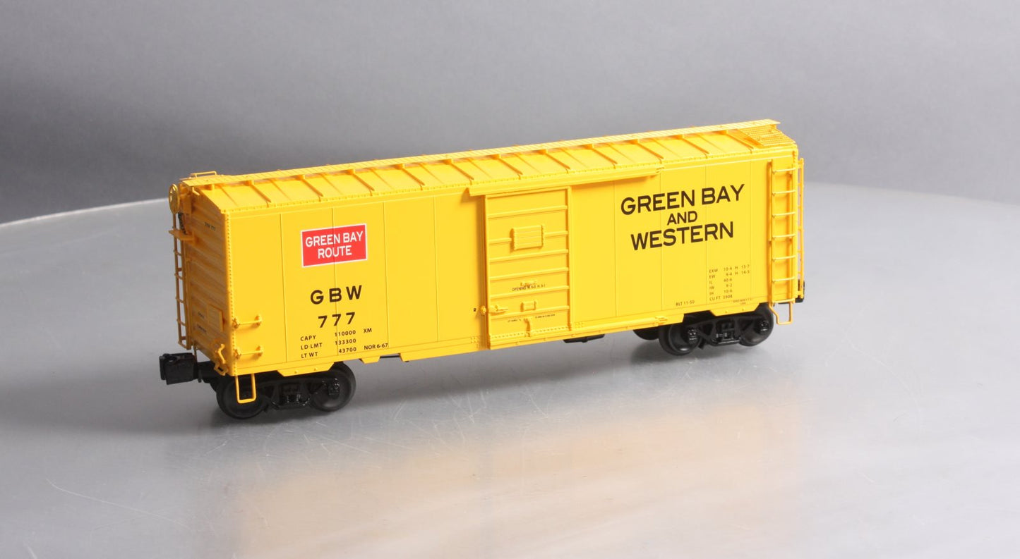 Lionel 6-82148 O Green Bay & Western PS-1 Boxcar #777 NIB