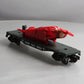 Lionel 6-26685 O North Pole Express Santa’s Plane On Flatcar