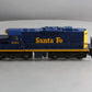 American Flyer 6-48003 S Gauge Santa Fe GP-9 Non-Powered Diesel Locomotive LN/Box