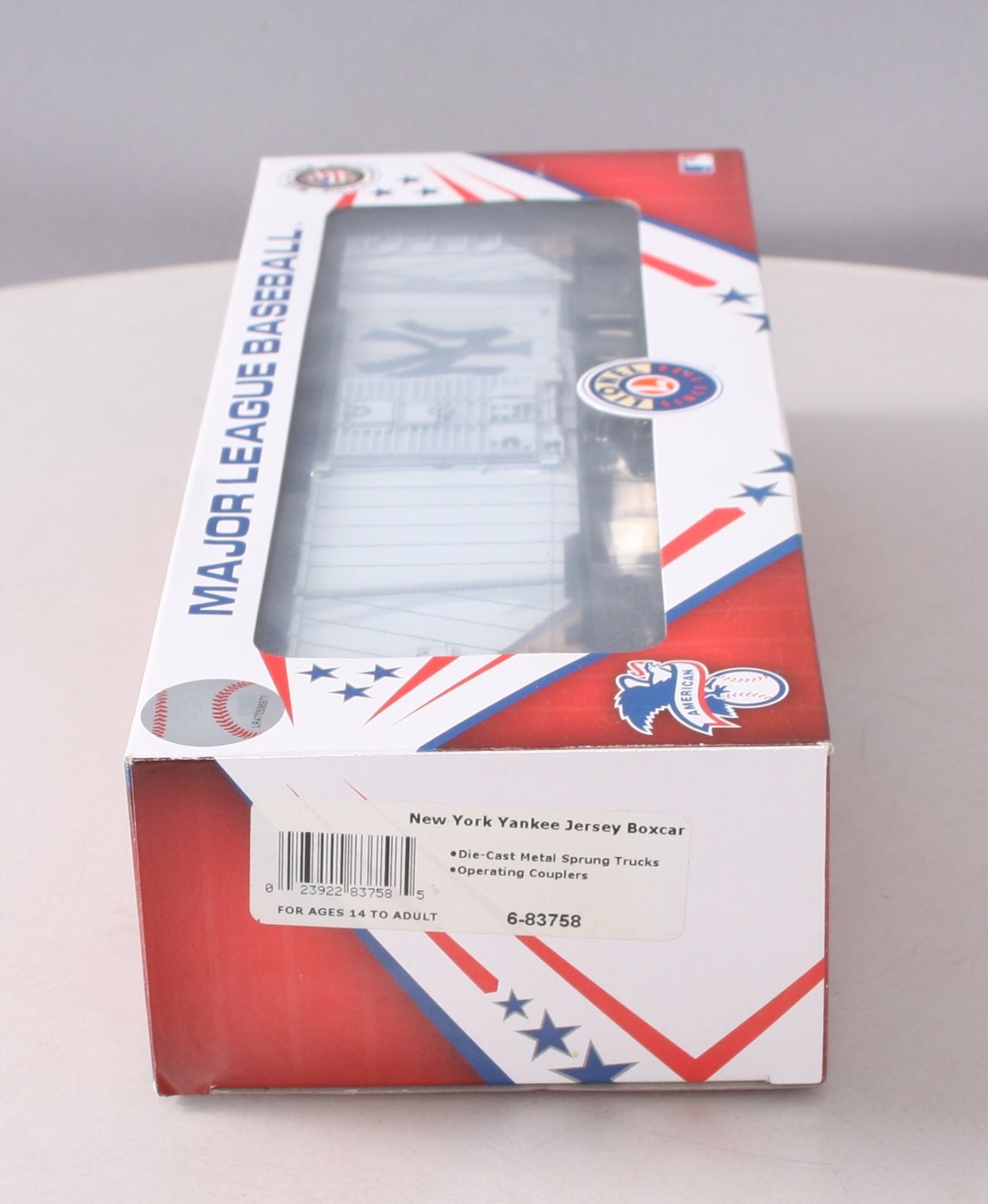 Lionel 6-83758 O Gauge New York Yankees Jersey Boxcar