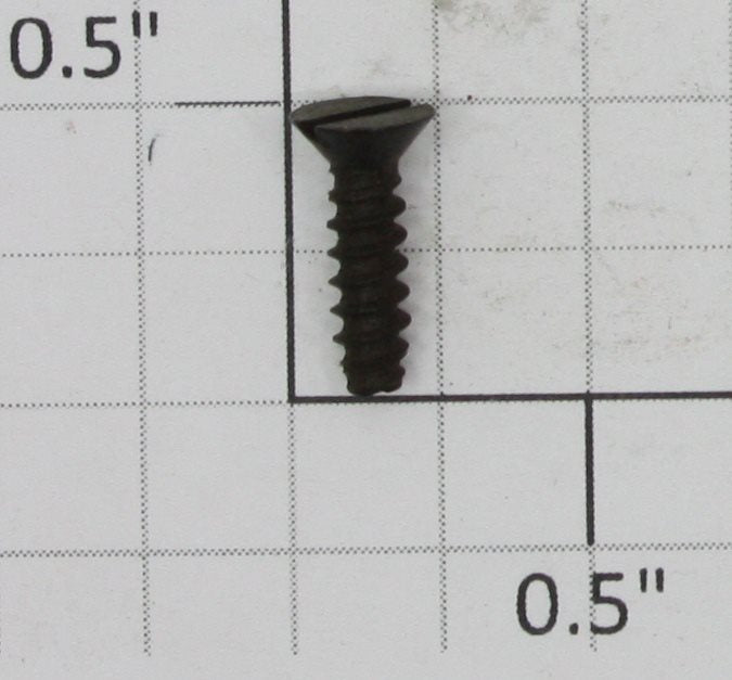 Lionel# 6 x 1/2 Black Flat Head Slotted Self Tapping Screw