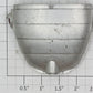 Lionel 2531-43 Silver Plastic Observation Roof with 2 Red Marker Lenses