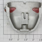 Lionel 2531-43 Silver Plastic Observation Roof with 2 Red Marker Lenses