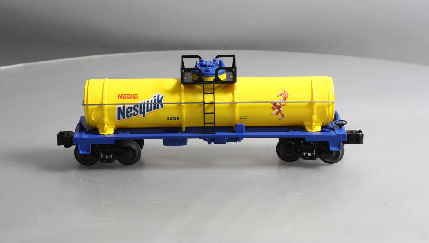 Lionel 6-26138 Nestle Nesquik Single Dome Tank Car EX/Box