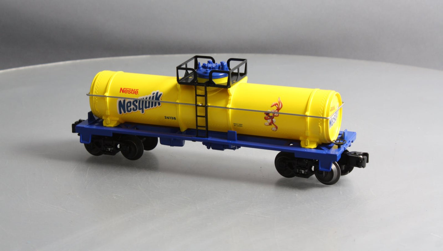 Lionel 6-26138 Nestle Nesquik Single Dome Tank Car EX/Box
