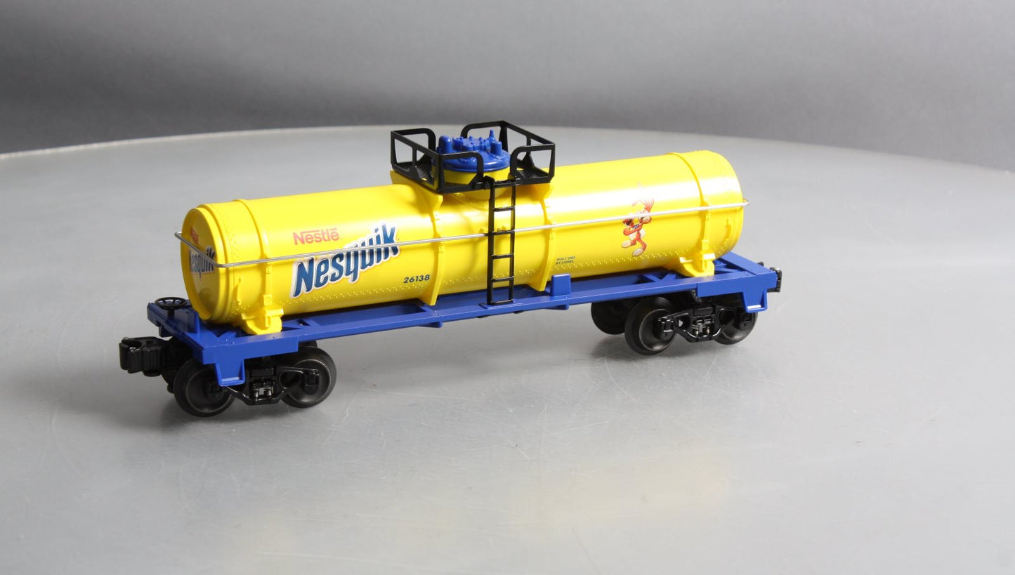 Lionel 6-26138 Nestle Nesquik Single Dome Tank Car LN/Box