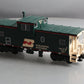 Atlas 6606 O Gauge Burlington Northern Lighted Caboose #154 (3-Rail) LN/Box