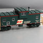 Atlas 6606 O Gauge Burlington Northern Lighted Caboose #154 (3-Rail) LN/Box