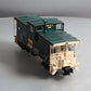Atlas 6606 O Gauge Burlington Northern Lighted Caboose #154 (3-Rail) LN/Box