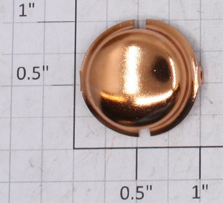 Lionel 260E Round Copper Steam Dome Fits 255E, 260E