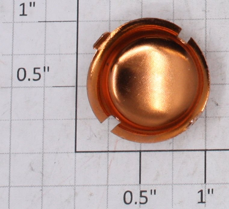 Lionel 260E Round Copper Steam Dome Fits 255E, 260E