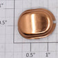 MTH TP-SL00051-C 400E Copper Oval Metal Steam Dome