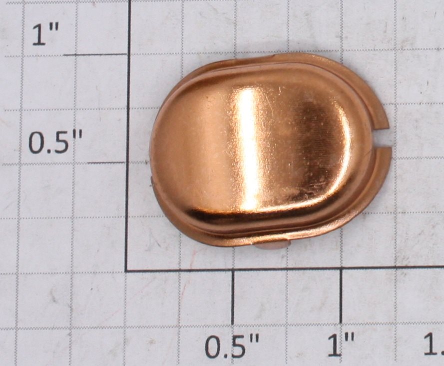 MTH TP-SL00051-C 400E Copper Oval Metal Steam Dome
