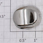 MTH TP-SL00051-N 400E Nickel Oval Steam Dome