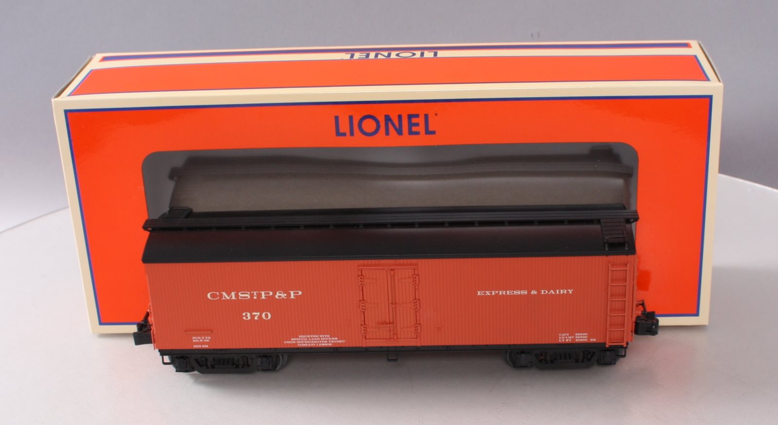Lionel 6-82639 O Gauge Milwaukee Road Milk Car #370