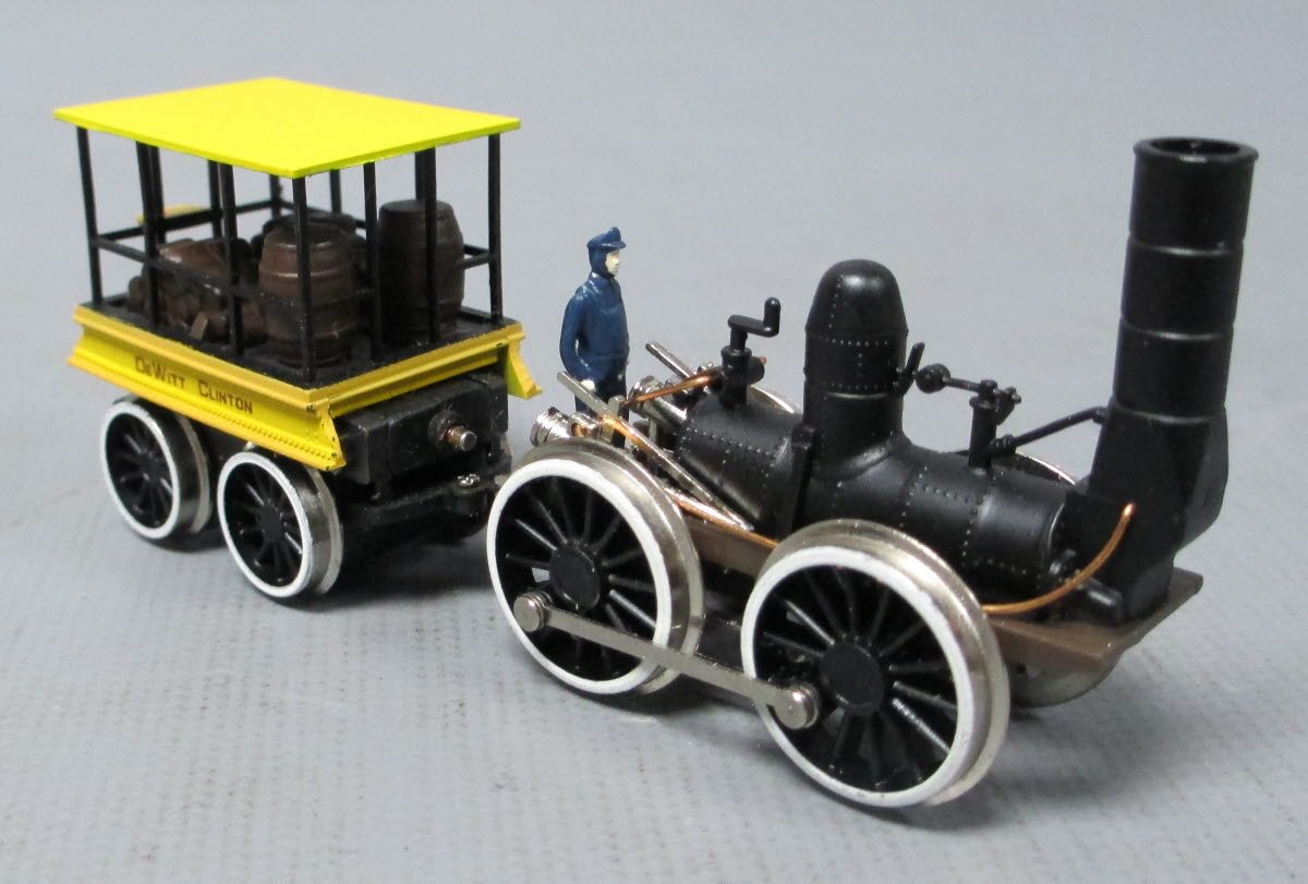 Bachmann 40-130 HO Gauge Dewitt Clinton Steam Train Set LN/Box
