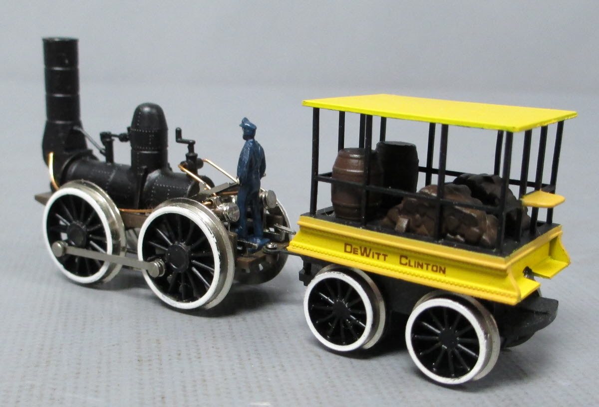 Bachmann 40-130 HO Gauge Dewitt Clinton Steam Train Set LN/Box