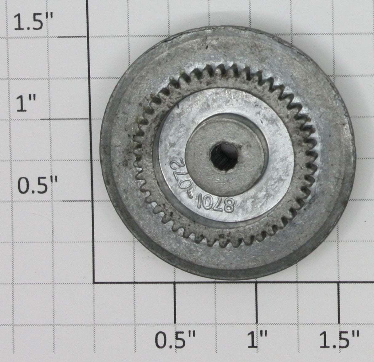 Lionel 8701-072 Black General Gear Wheel w/ Plastic Insert