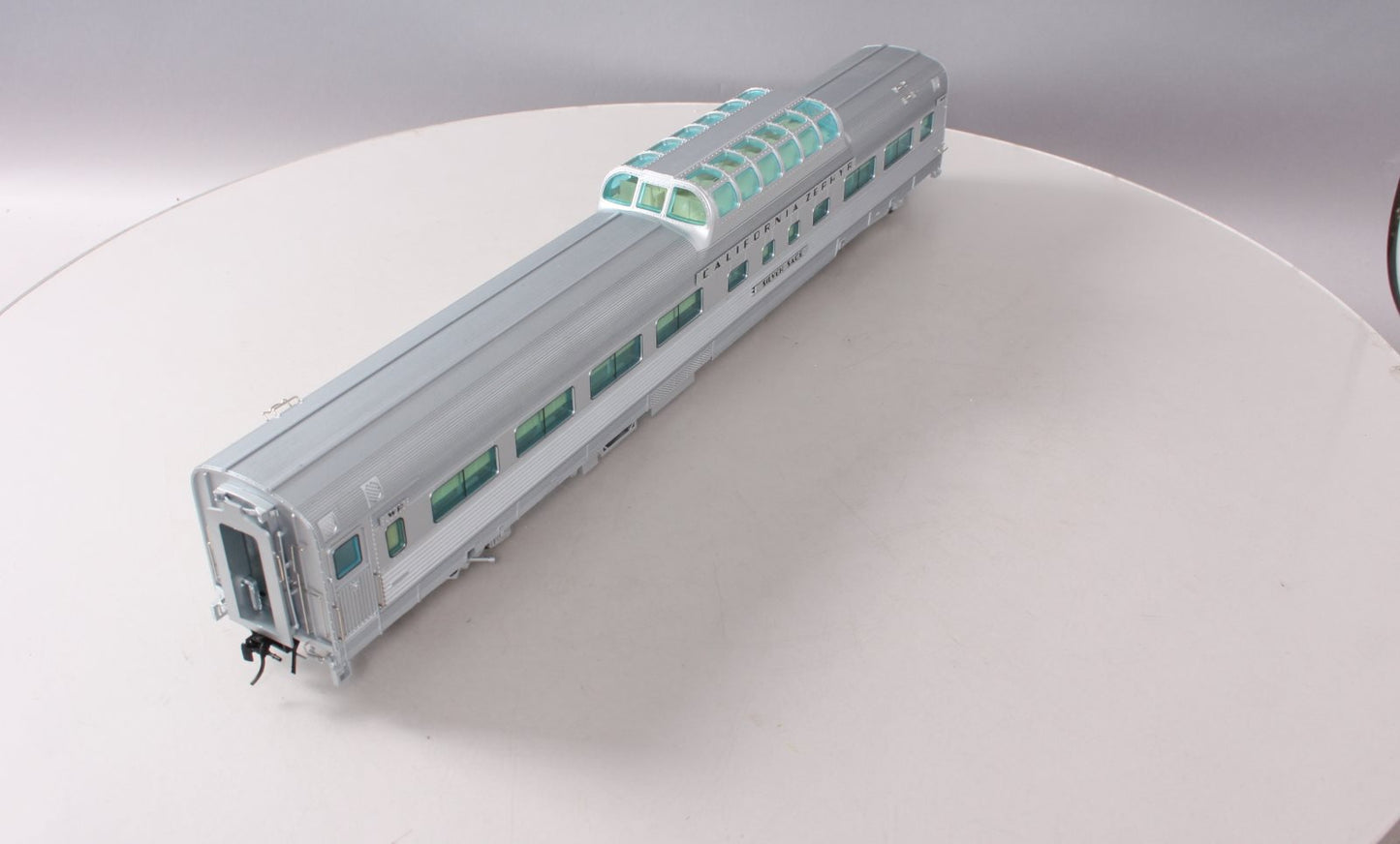 Atlas 3009014-1 O Scale California Zephyr "Silver Sage" Dome Chair Car (2 Rail) MT/Box