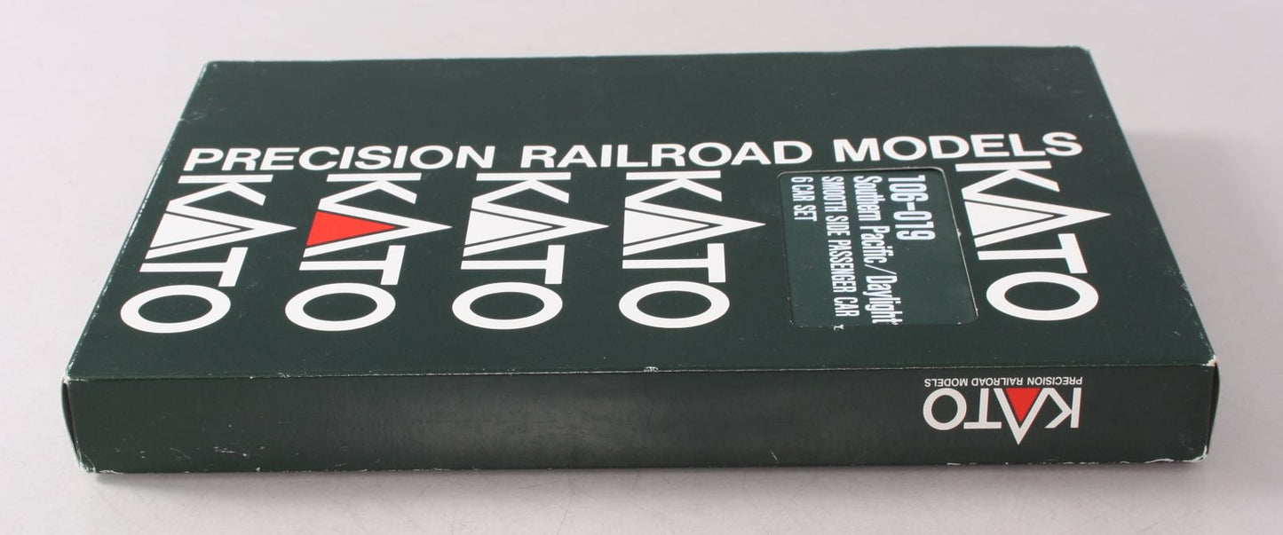Kato 106-019 Southern Pacific Daylight Passenger Cars (Set of 6) LN/Box