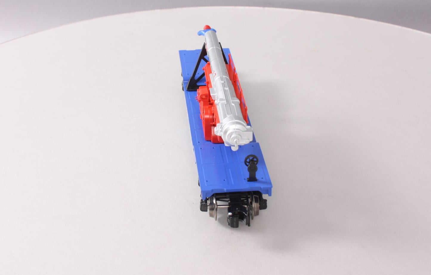 K-Line 6-22243  K-Line by Lionel 6-22243 O Gauge Flat Car with Human Cannonball