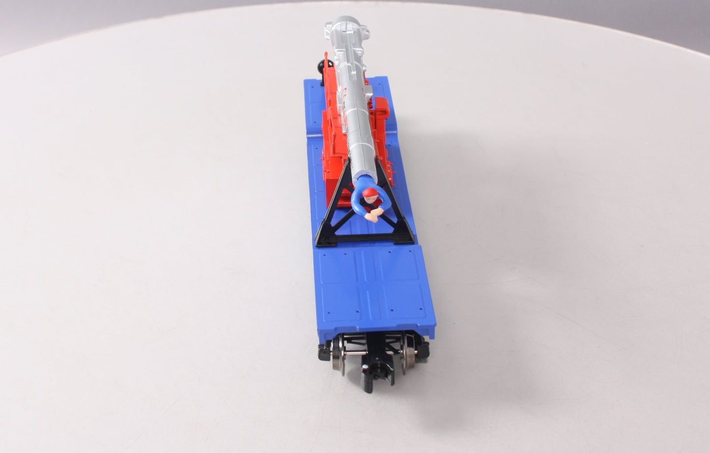 K-Line 6-22243  K-Line by Lionel 6-22243 O Gauge Flat Car with Human Cannonball
