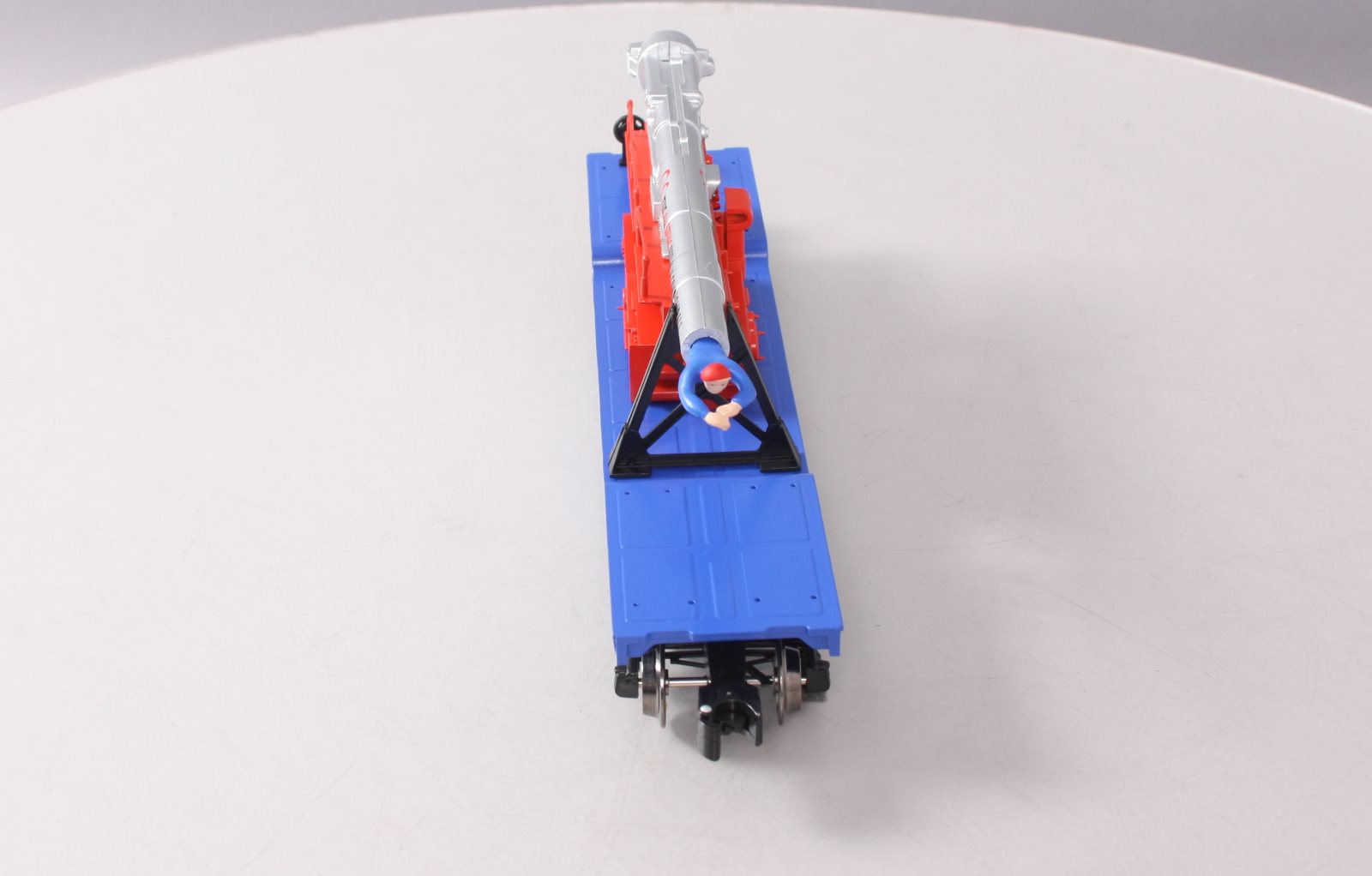 K-Line 6-22243  K-Line by Lionel 6-22243 O Gauge Flat Car with Human Cannonball