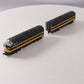 Athearn G2518 HO Scale Frisco F3 Diesel Locomotive AB Set #5009/5109 LN/Box
