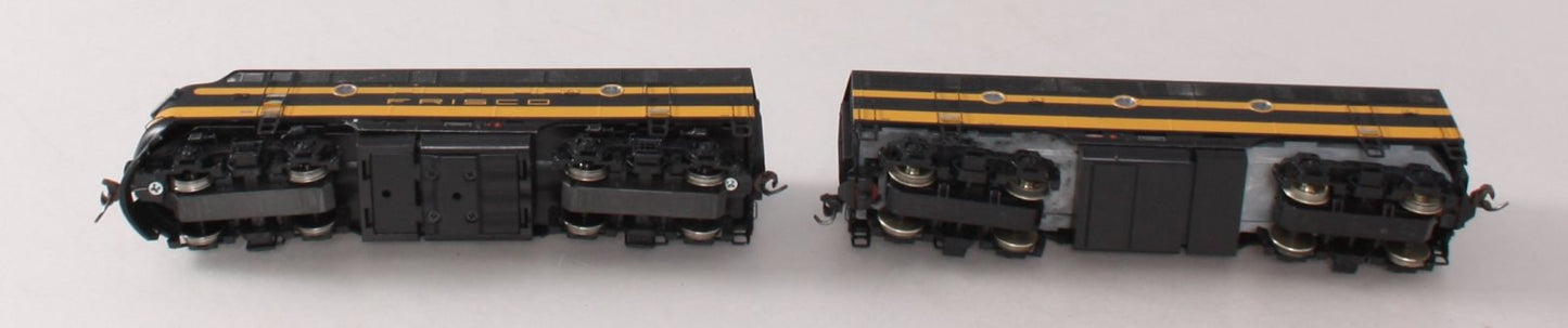 Athearn G2518 HO Scale Frisco F3 Diesel Locomotive AB Set #5009/5109 LN/Box
