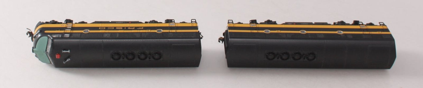 Athearn G2518 HO Scale Frisco F3 Diesel Locomotive AB Set #5009/5109 LN/Box