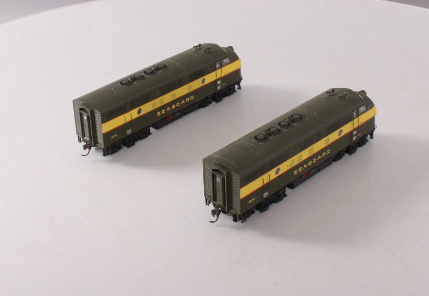 Athearn G2517 HO Scale Seaboard F3 Diesel Locomotive AA Set #4030/4031 LN/Box