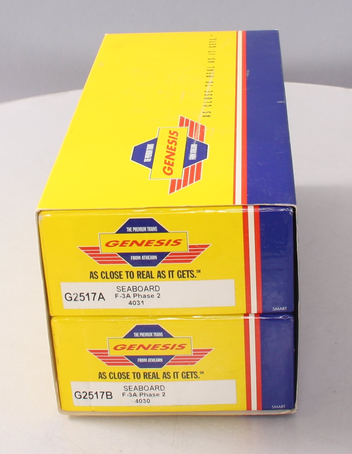 Athearn G2517 HO Scale Seaboard F3 Diesel Locomotive AA Set #4030/4031 LN/Box