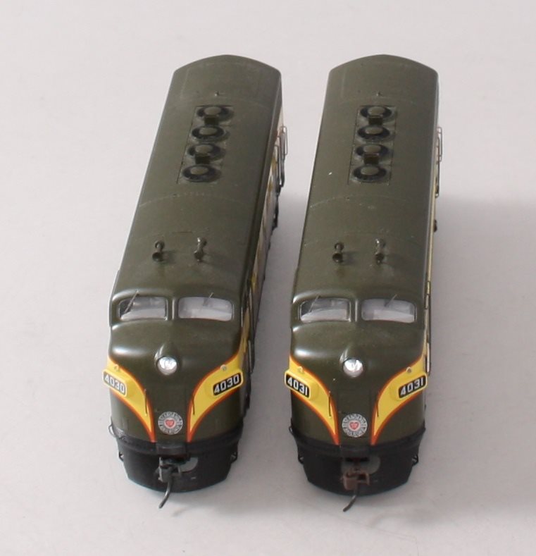 Athearn G2517 HO Scale Seaboard F3 Diesel Locomotive AA Set #4030/4031 LN/Box