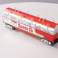 Lionel 6-83874 O Gauge Santa Fe Gondola w/ Coil Cover #38172 EX/Box