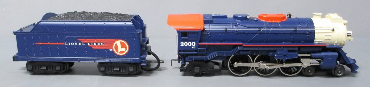 Lionel 6-28026 Lionel Lines 4-6-2 Blue/Orange Steam Locomotive & Tender #2000 LN/Box