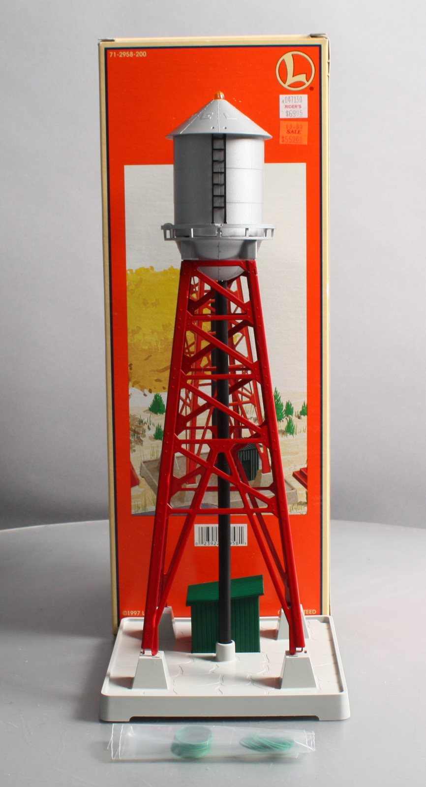 Lionel 6-12958 O Gauge 193 Industrial Water Tower Assembled LN/Box