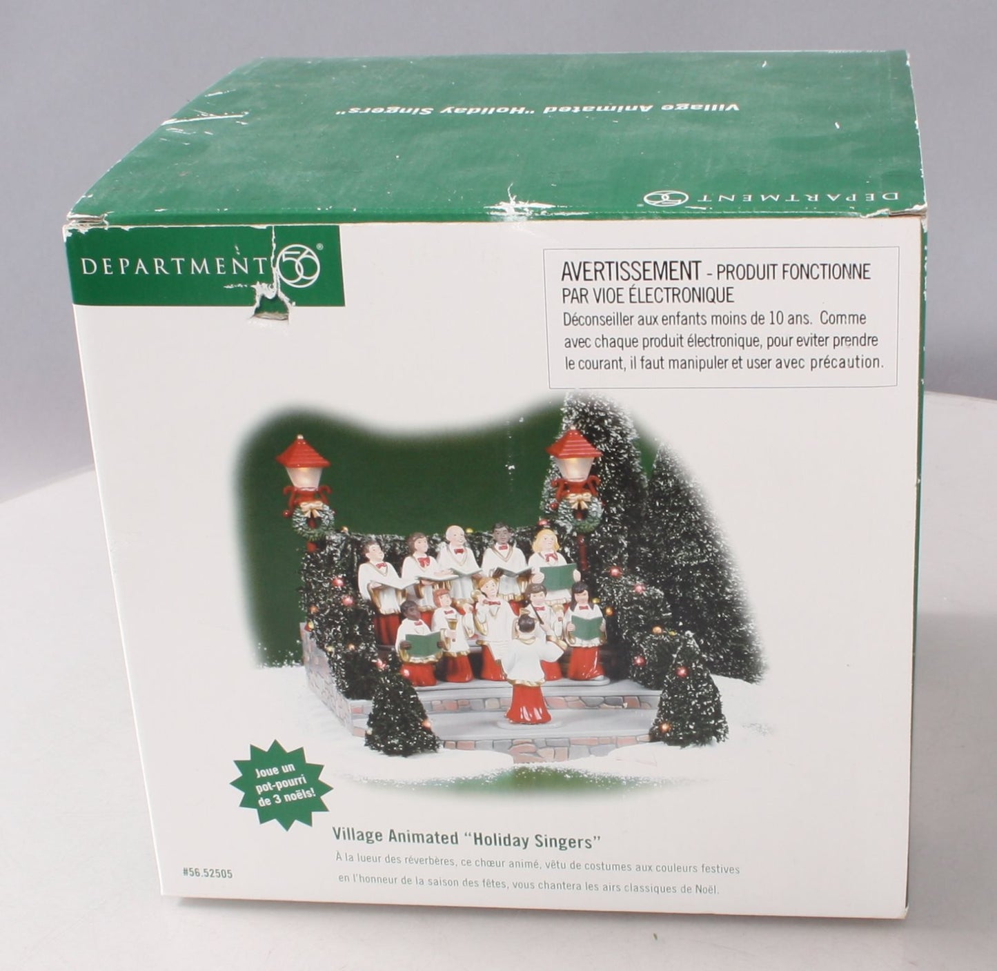 Dept 56 56.52505 Village Animated "Holiday Singers" LN/Box