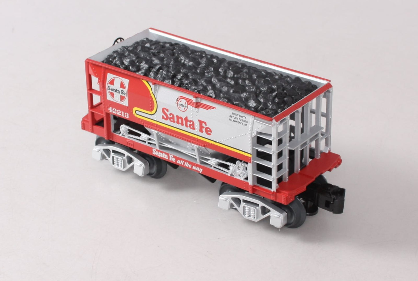 Lionel 2101371 O Gauge LOTS Santa Fe Ore Car #42213 LN/Box